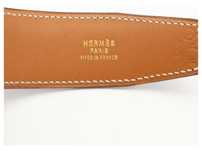 Hermès Hermes Wendelgürtel aus Leder - Ansicht 9