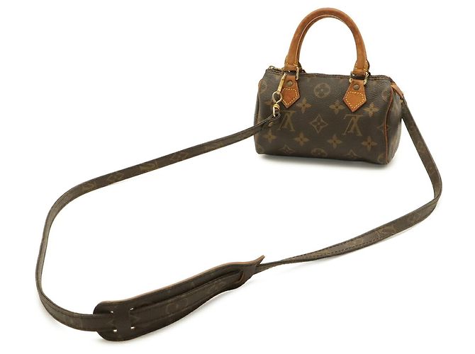 Borsa a mano Louis Vuitton Monogram Mini Speedy - vista 3