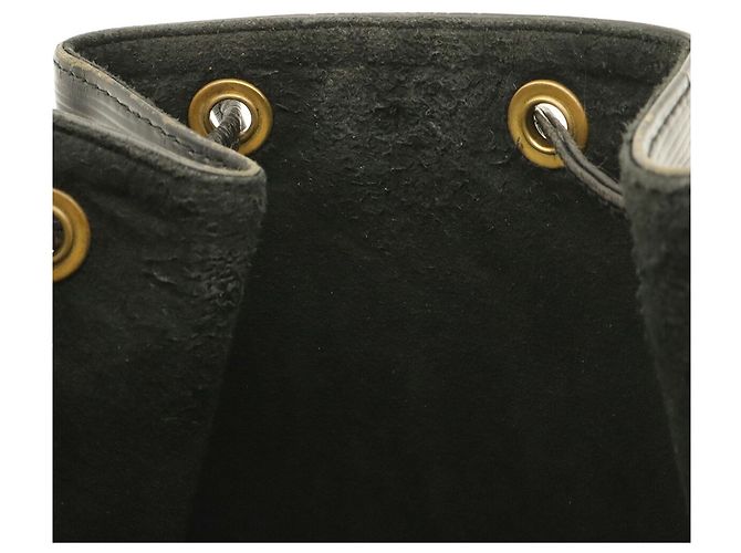 Borsa a tracolla Louis Vuitton Epi Noe Noir - vista 9