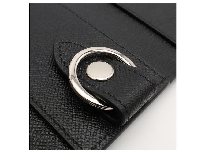 Bulgari Monedero Bvlgari de piel negra - vista 7
