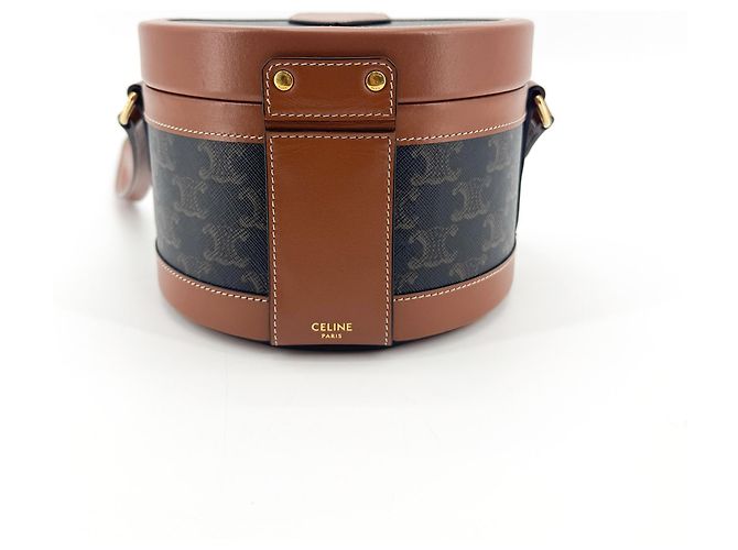 Céline Celine Tambour Triomphe Coated Canvas Medium - Ansicht 2
