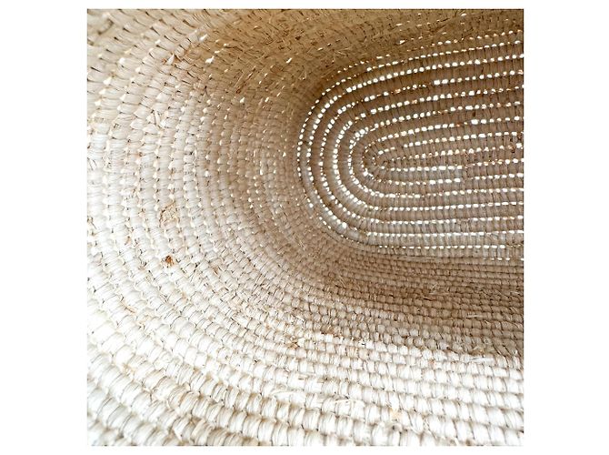 Loewe Square Basket Mini aus gewebter Raffia und Leder - Ansicht 5