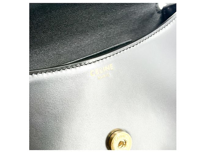 Céline Celine Lola Triomphe Top Handle Leather Teen - vista 6