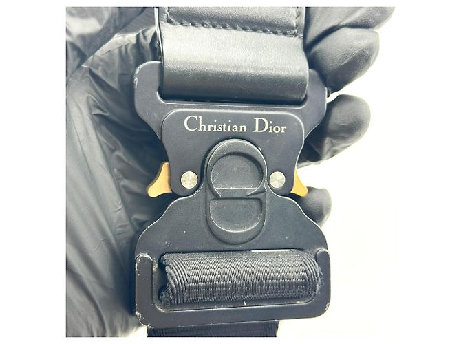 Christian Dior Saddle CD Diamond Coated Canvas and Leather - vista 7