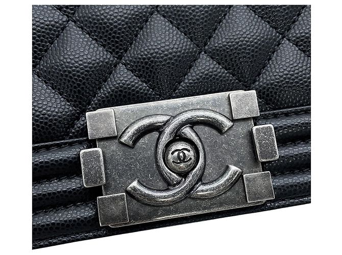 Borsa a tracolla Chanel Boy Small Matelassé - vista 13