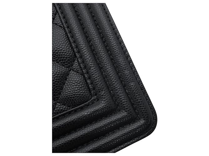 Borsa a tracolla Chanel Boy Small Matelassé - vista 8