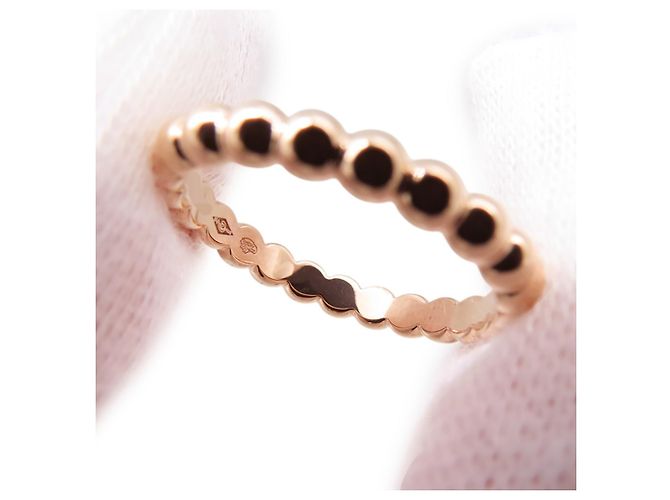 Anello Van Cleef & Arpels Perlee Gold Pearl in oro rosa 18K - vista 5