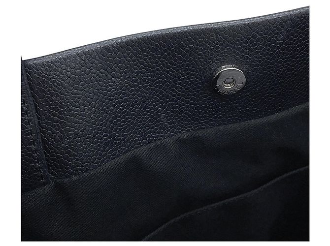 Borsa Tote Chanel Black Matelassé - vista 11