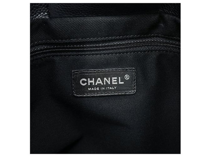 Borsa Tote Chanel Black Matelassé - vista 18