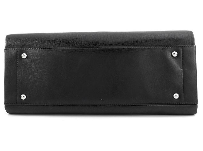 Borsa Tote Chanel Black Matelassé - vista 3