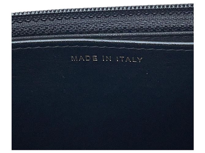 Borsa a tracolla Chanel in pelle di vitello grana nera - vista 18