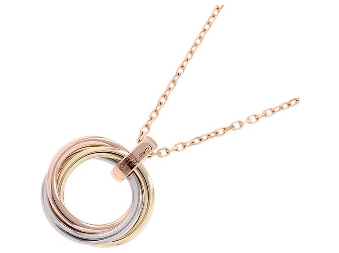 Collana Cartier Trinity con pendente e diamanti - vista 3