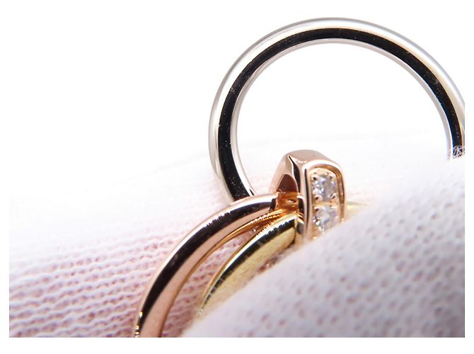 Collana Cartier Trinity con pendente e diamanti - vista 6