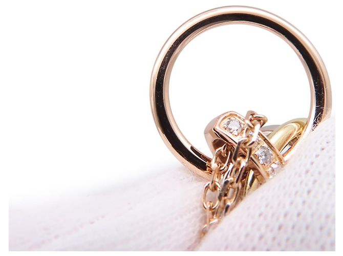 Collana Cartier Trinity con pendente e diamanti - vista 7
