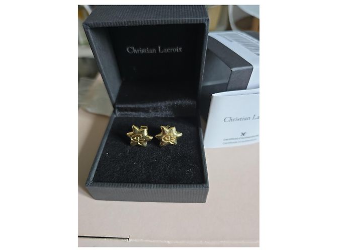 Christian Lacroix Orecchini Gold Bijoux - vista 2