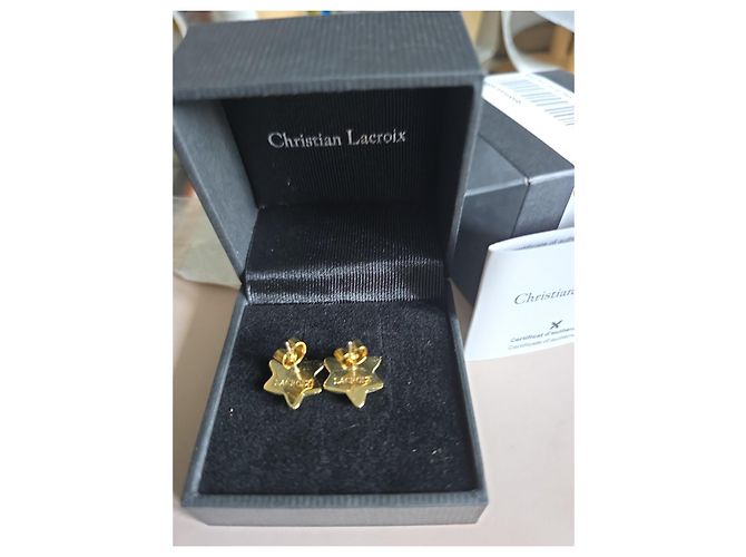 Christian Lacroix Orecchini Gold Bijoux - vista 3