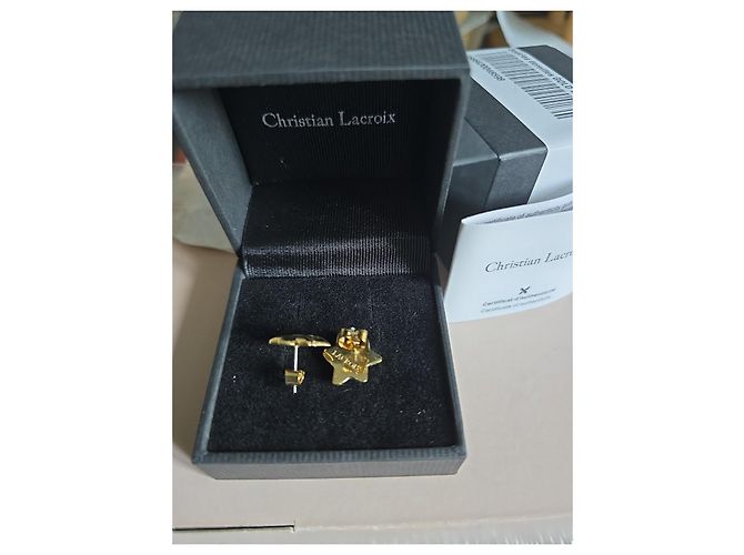 Christian Lacroix Orecchini Gold Bijoux - vista 4
