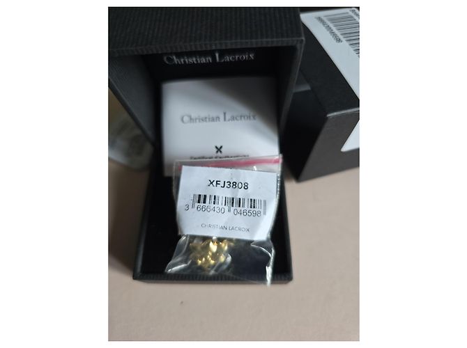 Christian Lacroix Orecchini Gold Bijoux - vista 6