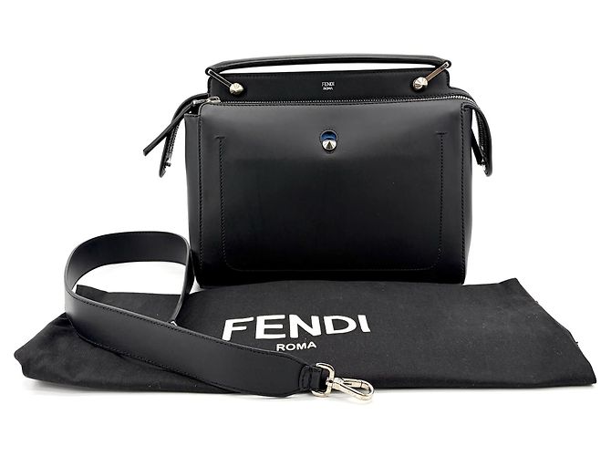 Borsa Convertible Fendi DotCom in Pelle Medium - vista 7