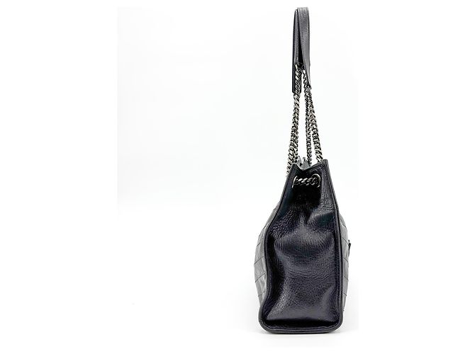 Autre Marque Saint Laurent Niki Shopping Matelasse Chevron Leather Medium - vista 4