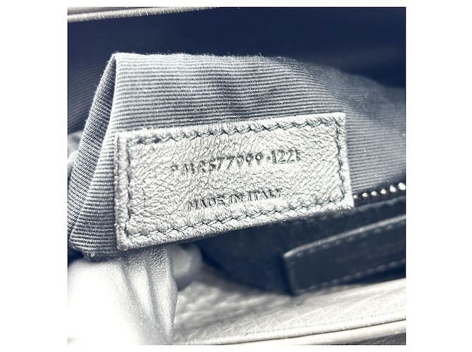 Autre Marque Saint Laurent Niki Shopping Matelasse Chevron Leather Medium - vista 7