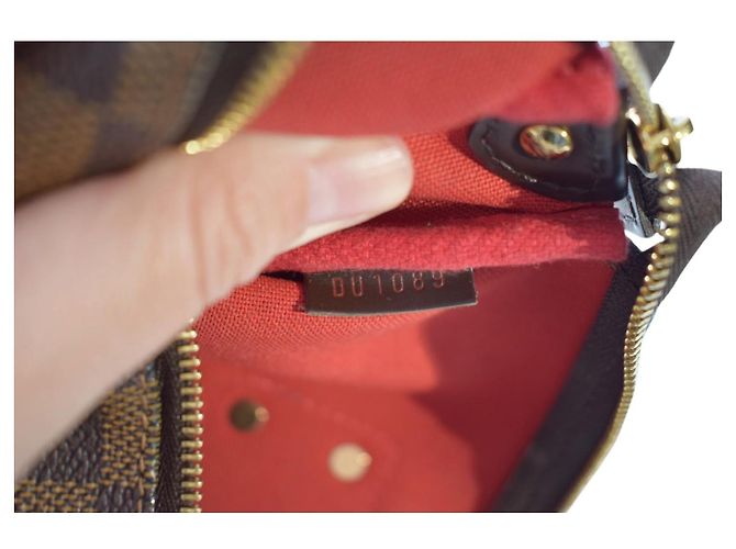 Louis Vuitton Eva Clutch Damier Ebene - vista 14
