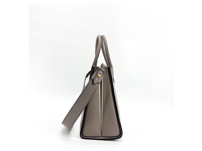 Prada Side Pleat Saffiano Leather Large - vista 3
