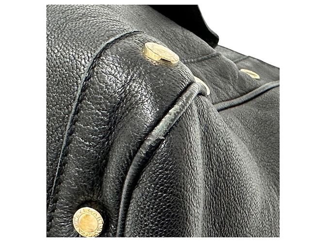 Bulgari Borsa a spalla Bvlgari Chandra in pelle - vista 11