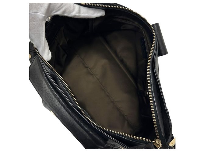 Bulgari Borsa a spalla Bvlgari Chandra in pelle - vista 5