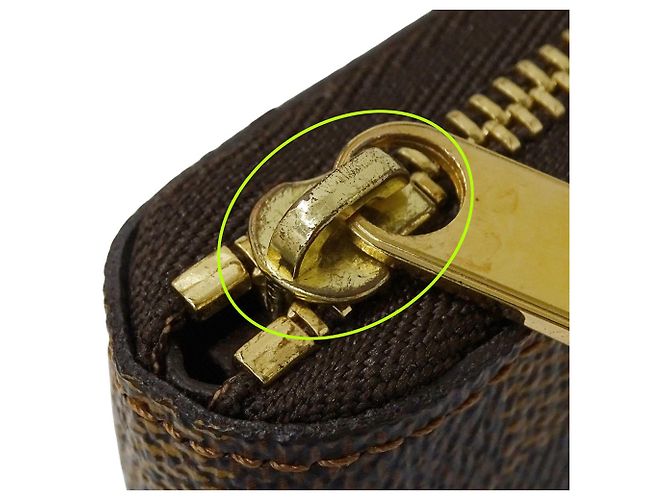 Billetera bi-fold Louis Vuitton Damier Canvas - vista 8