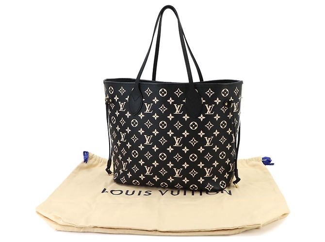 Borsa Tote Louis Vuitton Monogram Empreinte Neverfull MM - vista 2