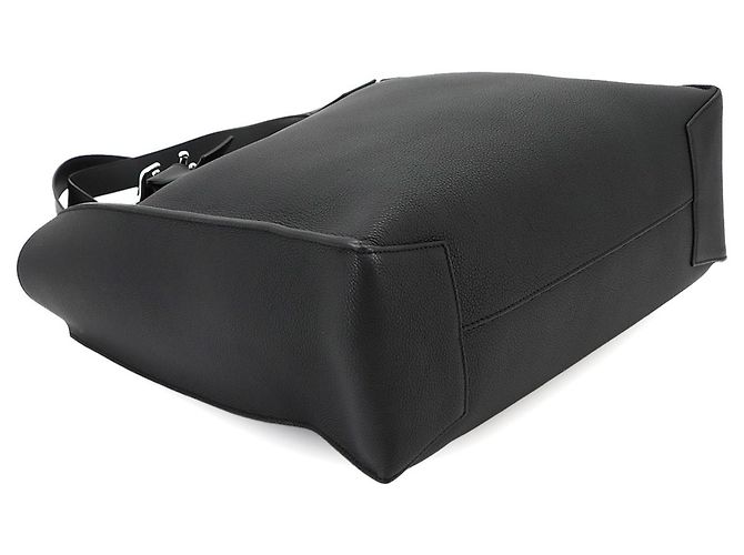mala Tote Loewe em couro preto com fivela e fecho de correr - vista 5