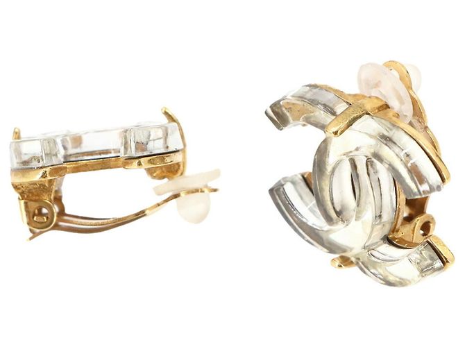 Pendientes de clip Chanel Coco Mark - vista 2