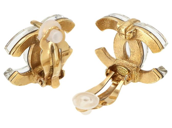 Pendientes de clip Chanel Coco Mark - vista 3
