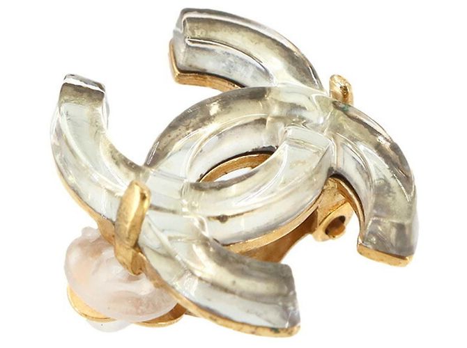 Pendientes de clip Chanel Coco Mark - vista 4