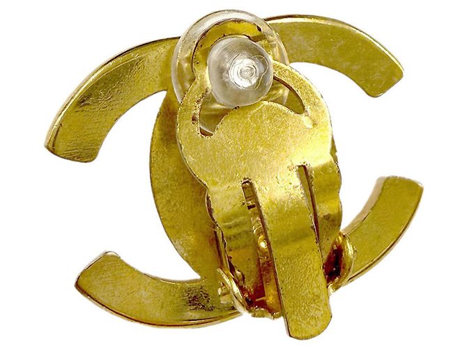 Orecchini a clip Chanel Coco Mark Turnlock - vista 7