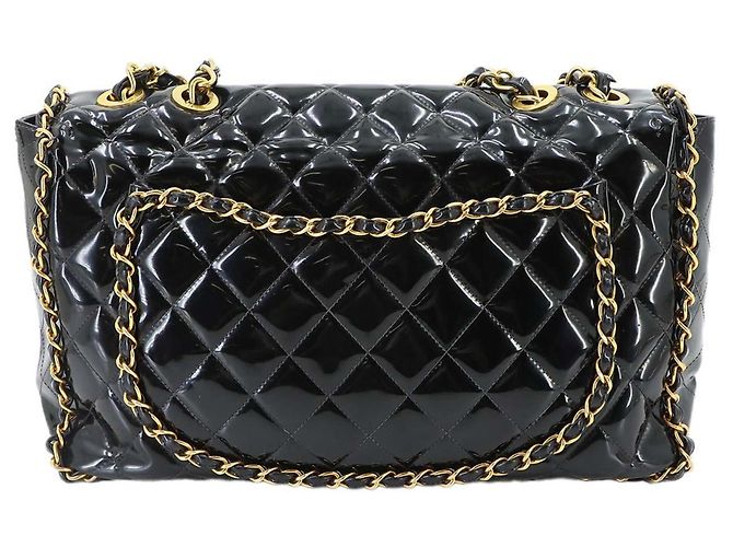 Borsa a tracolla Chanel Matelasse 34 con catena - vista 2