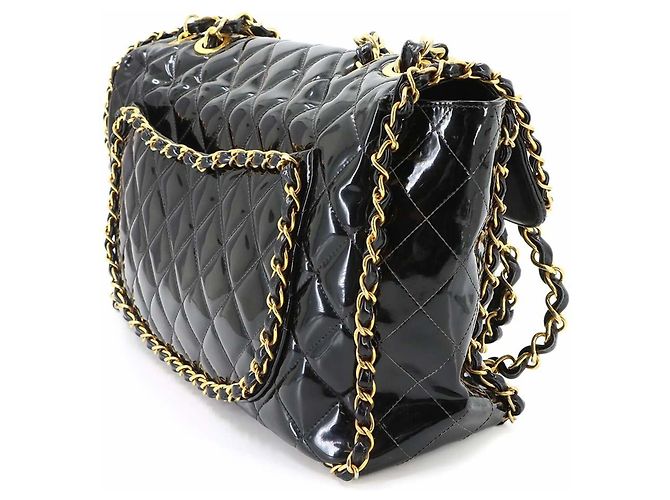 Borsa a tracolla Chanel Matelasse 34 con catena - vista 3