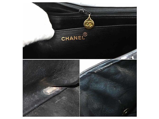 Borsa a tracolla Chanel Matelasse 34 con catena - vista 8