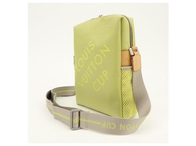 Louis Vuitton Cup Weathery Damier Geant Canvas - vista 3