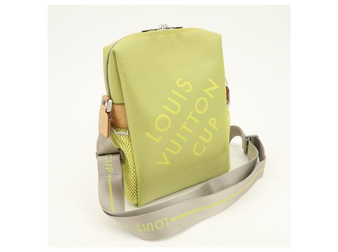 Louis Vuitton Cup Weathery Damier Geant Canvas - vista 4