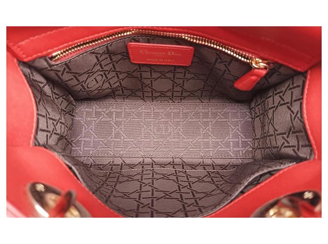 Christian Dior My ABCDior Lady Dior Cannage Quilt Leather Small - vista 6