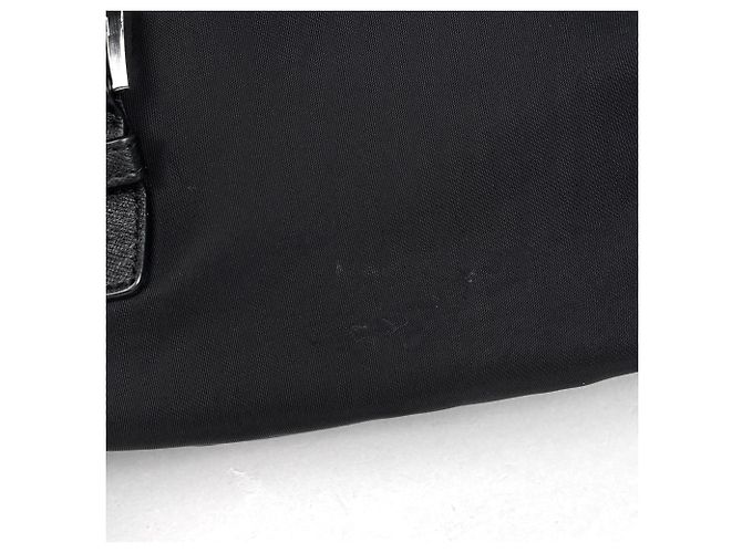 Borsa a tracolla Prada PRADA in nylon nero - vista 4