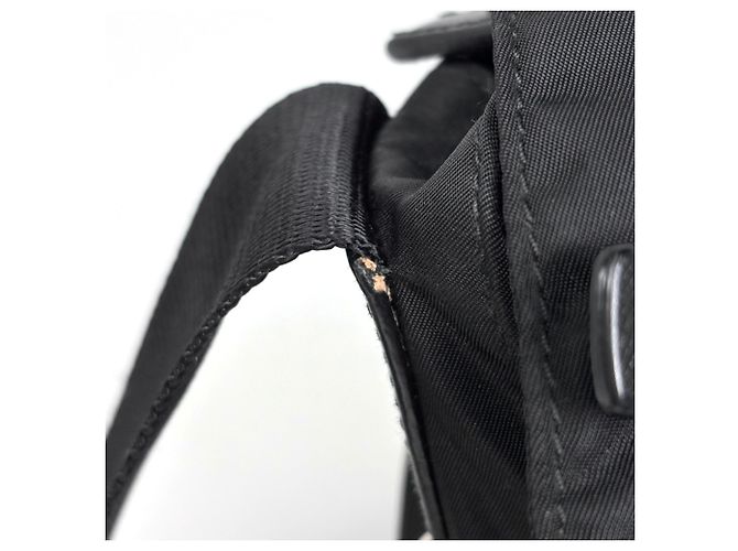 Borsa a tracolla Prada PRADA in nylon nero - vista 5