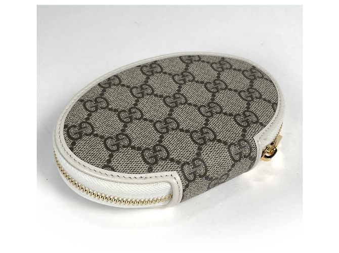 Monedero Gucci en beige y blanco - vista 2