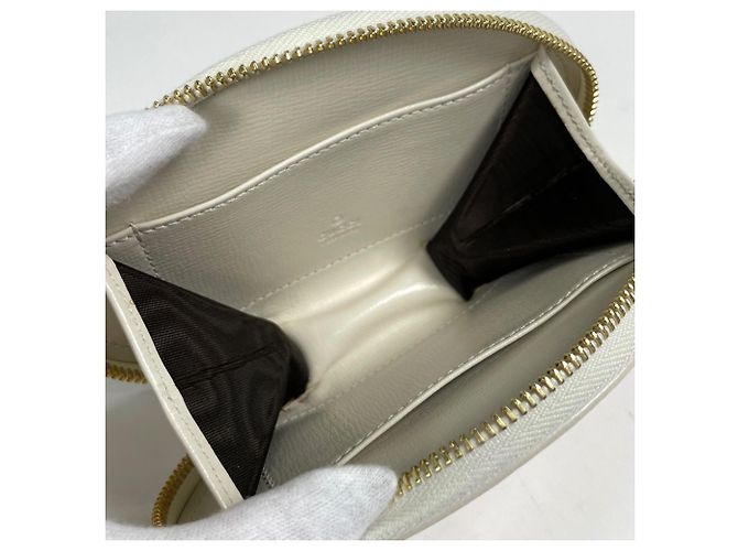 Monedero Gucci en beige y blanco - vista 5