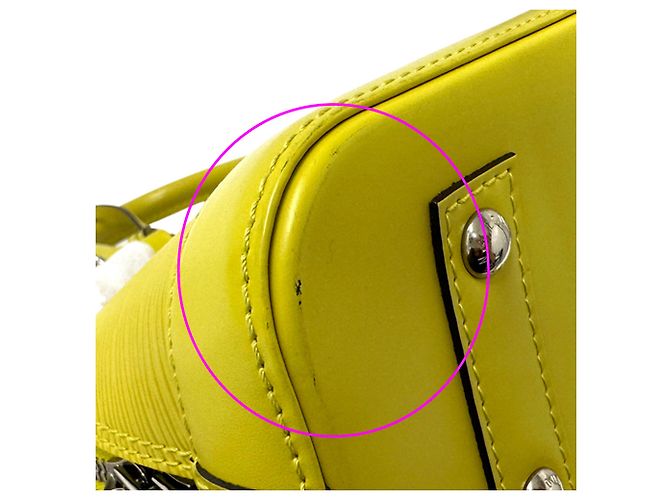 Borsa Louis Vuitton in pelle Epi - vista 7