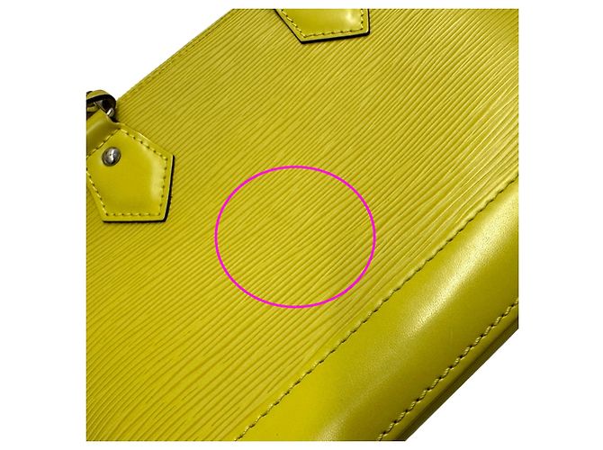 Borsa Louis Vuitton in pelle Epi - vista 9