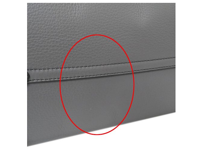 Autre Marque Borsa in pelle grigia Tiffany & Co. - vista 12