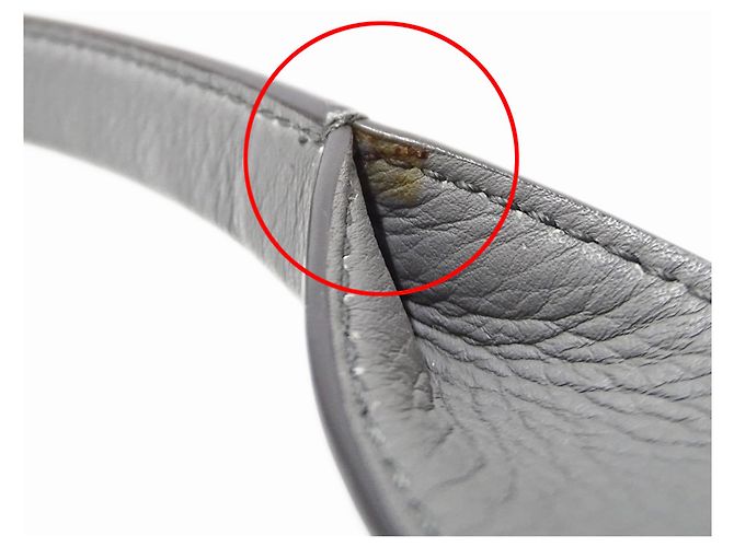 Autre Marque Borsa in pelle grigia Tiffany & Co. - vista 14